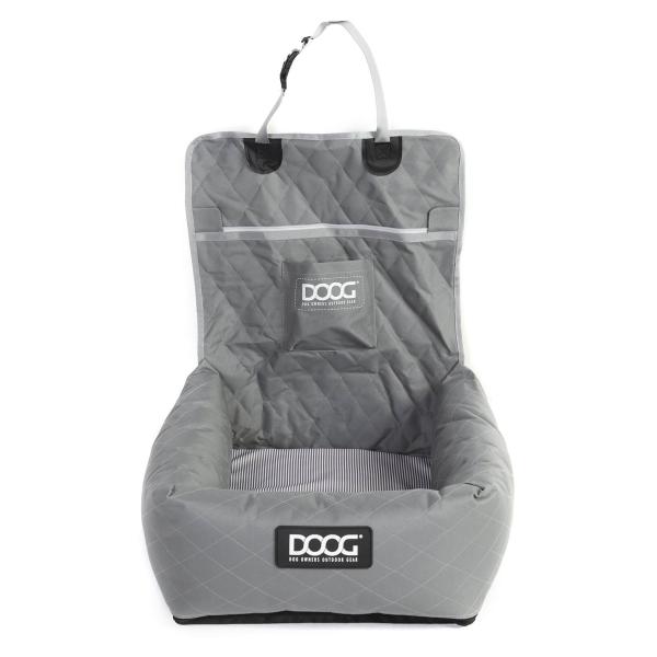 Doog Car Seat Grey Gr. S/M 50x56x35xm bis 15kg Doog Car Seat Grey Gr. S/M 50x56x35xm bis 15kg